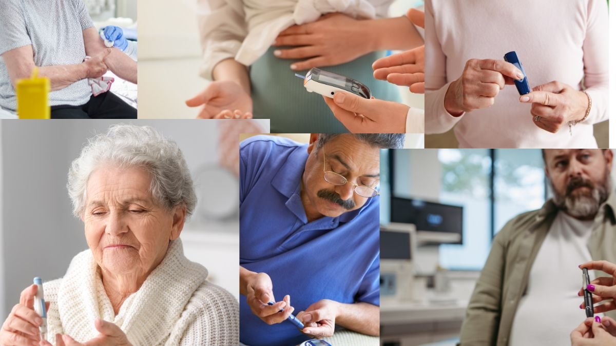 Diabetes Routine Illustration